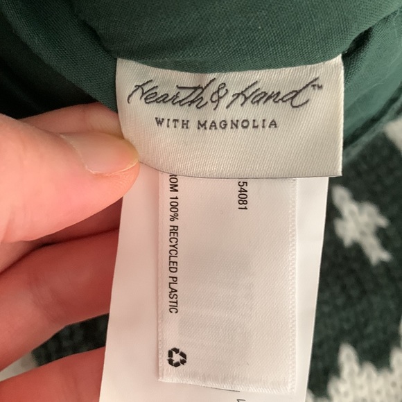 NWT HEARTH & HAND Knit Tasseled Holiday Stocking - Picture 8 of 11